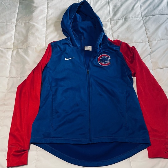 Nike Chicago Cubs Zip Up Hoodie - Picture 1 of 2